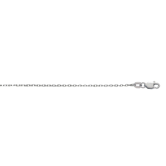 Royal Chain Silver .8mm Diamond Cut Cable Chain AGRCAB025