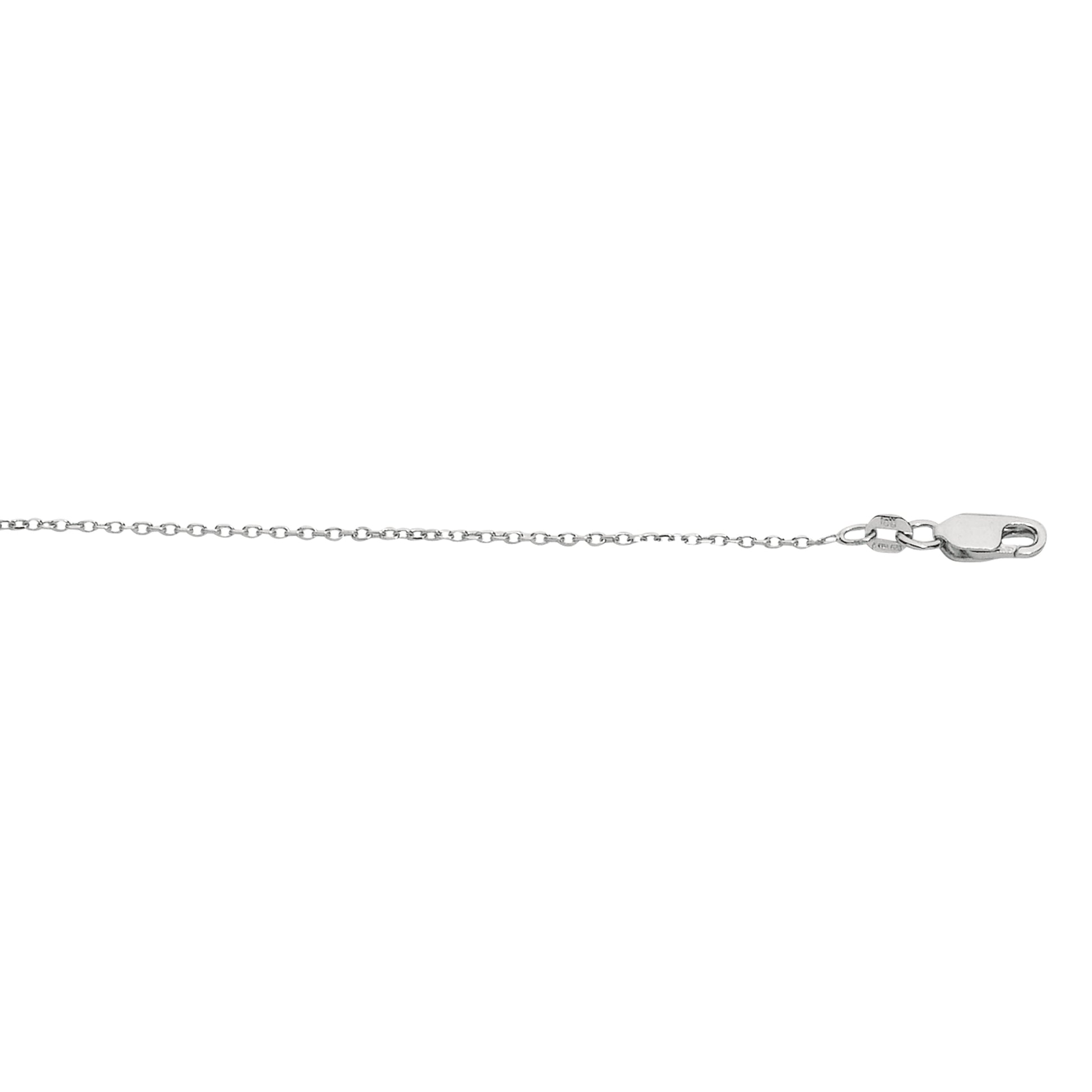 Royal Chain Silver 1.1mm Diamond Cut Cable Chain AGRCAB030
