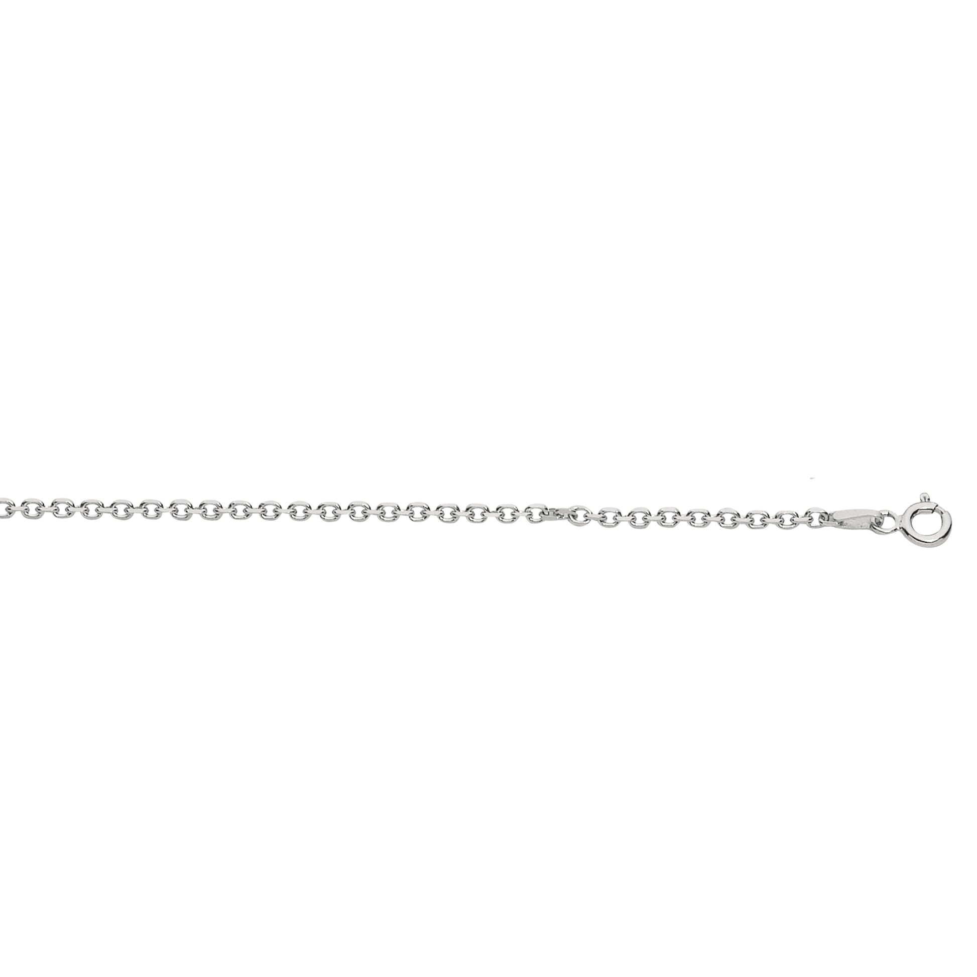 Royal Chain Silver 2.2mm Diamond Cut Cable Chain AGRCAB050