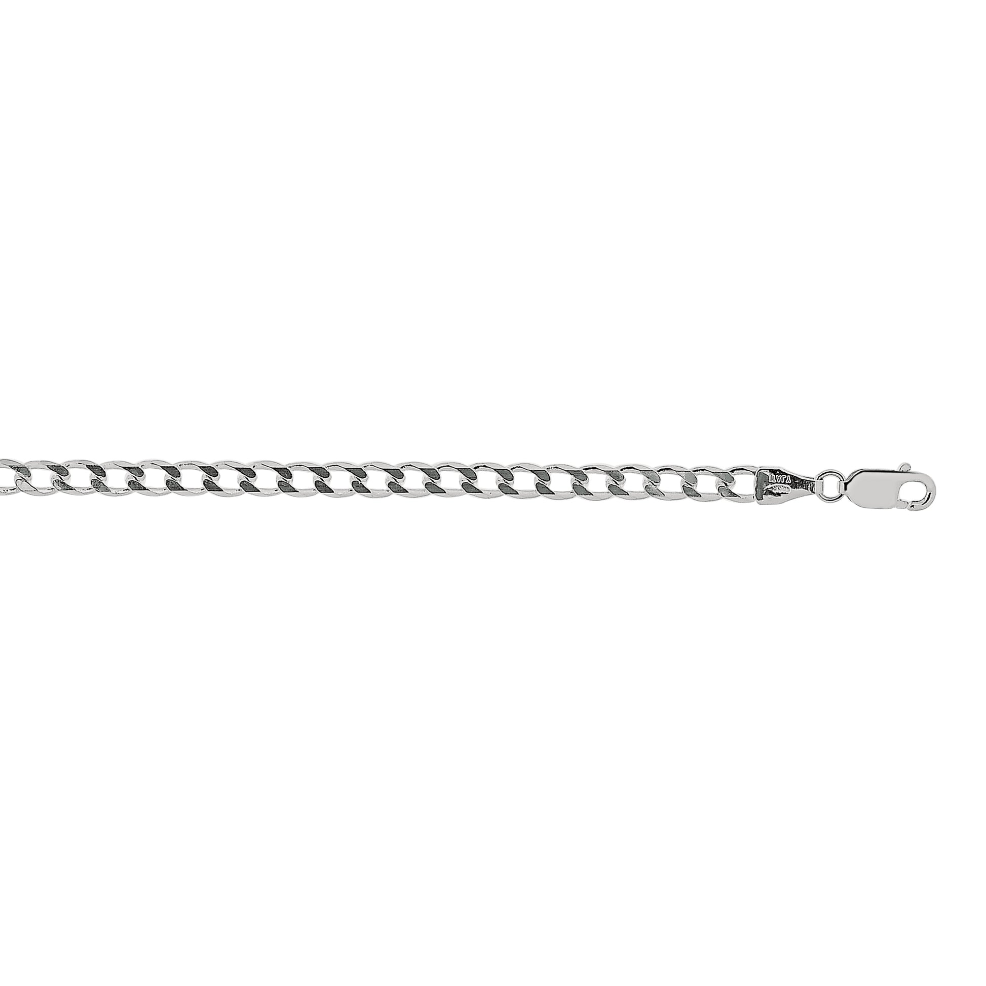 Royal Chain Silver 3.7mm Comfort Curb Chain AGRCRB100