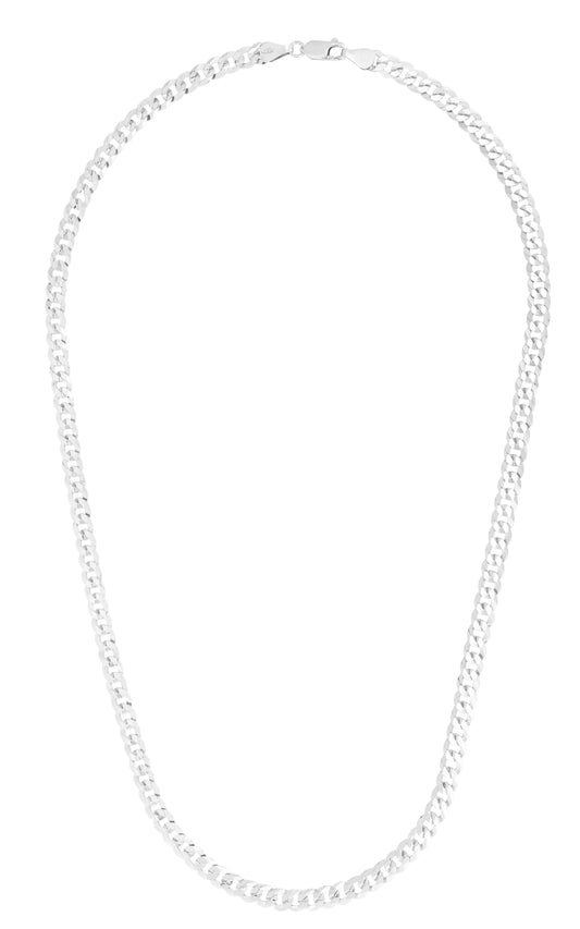 Royal Chain Silver 5.5mm Comfort Curb Chain  AGRCRB150