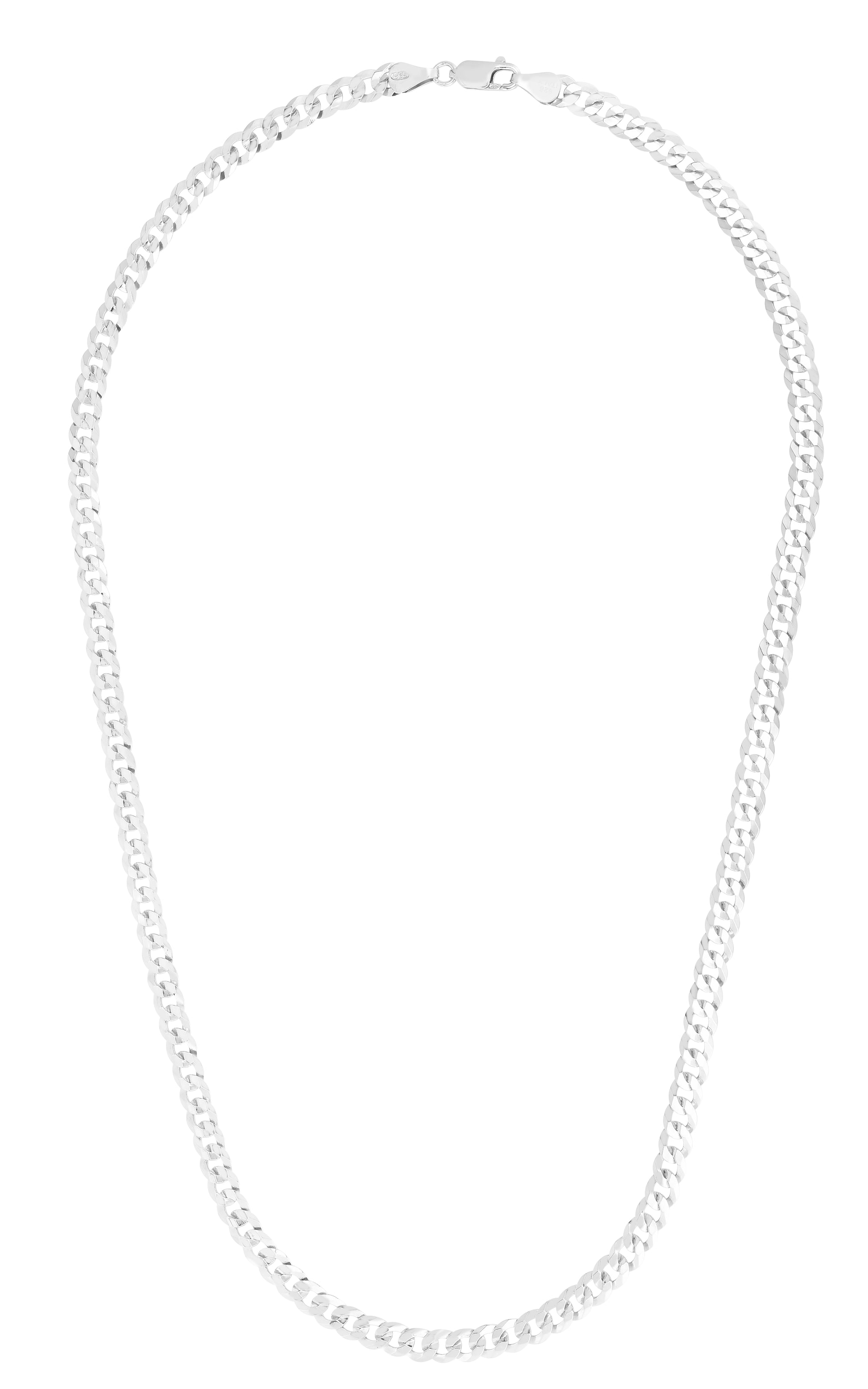 Royal Chain Silver 5.5mm Comfort Curb Chain AGRCRB150