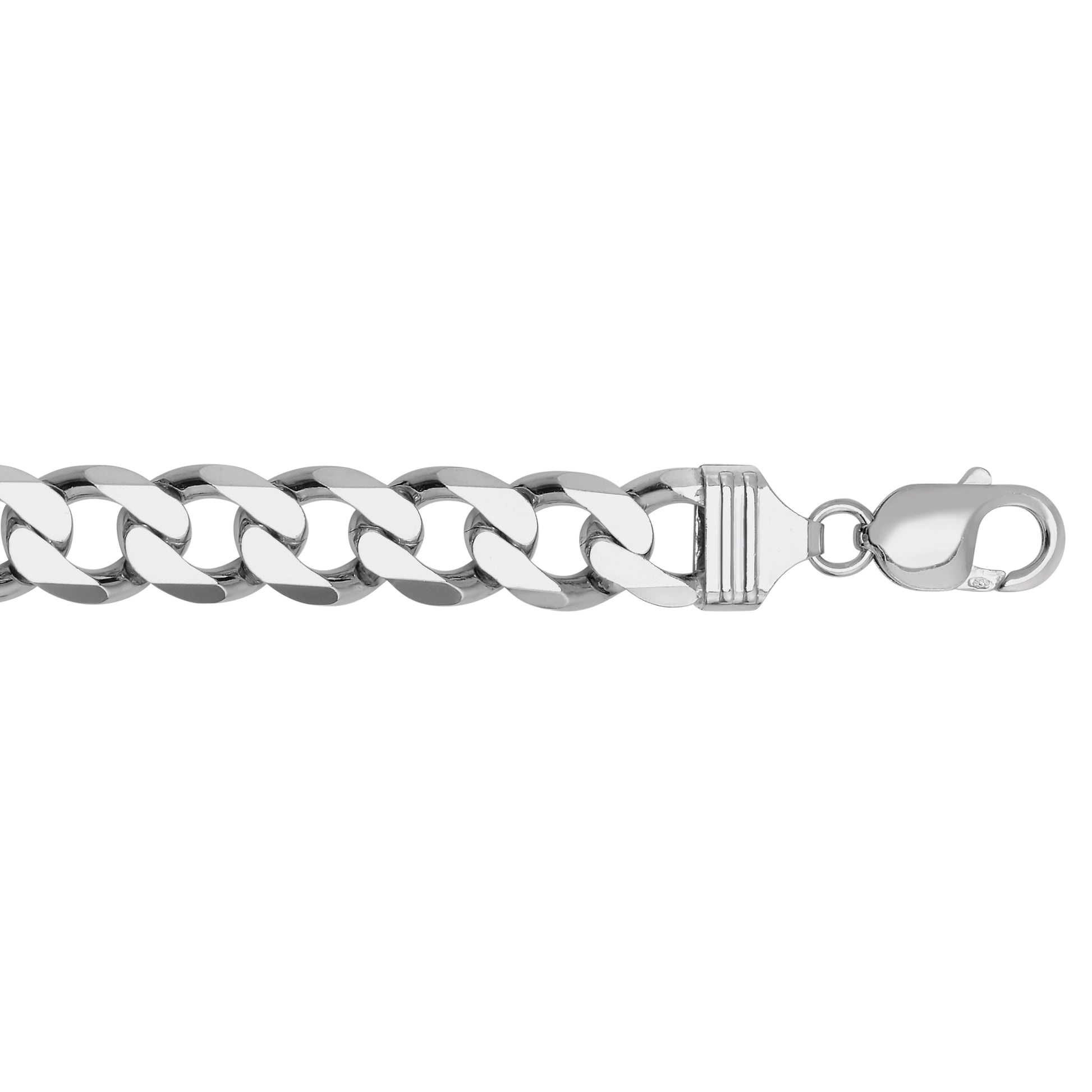 Royal Chain Silver 11.6mm Comfort Curb Chain AGRCRB300