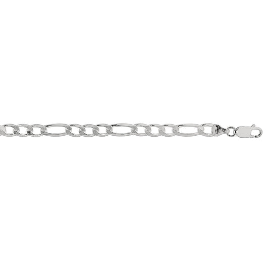 Royal Chain Silver 5.5mm Figaro Chain  AGRFIG150