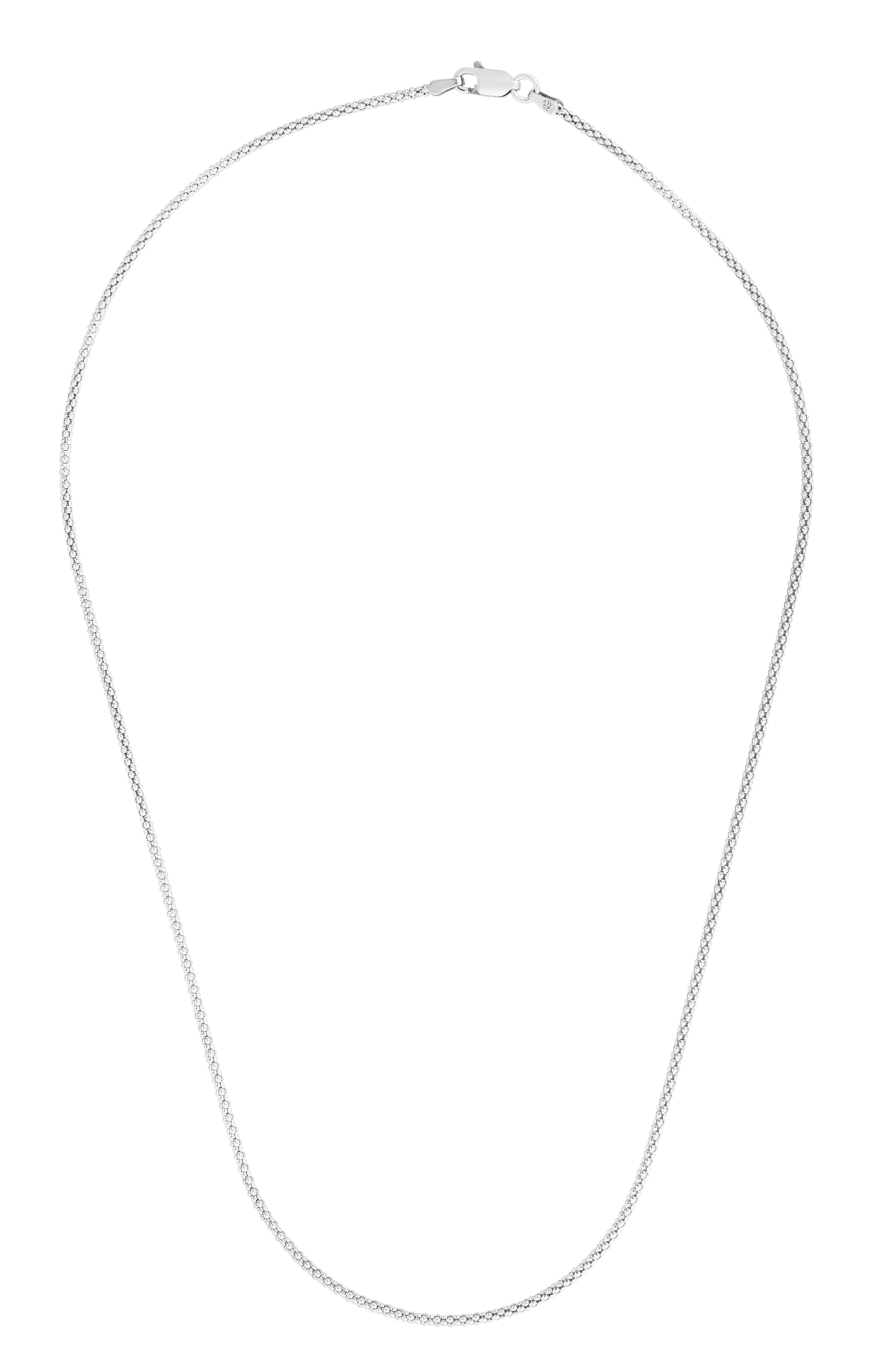 Royal Chain Silver 1.8mm Popcorn Chain AGRFPC180