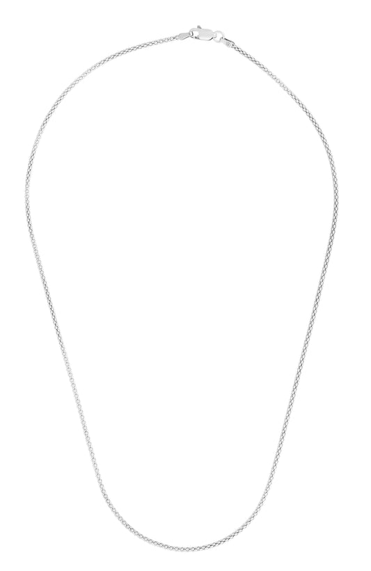 Royal Chain Silver 1.8mm Popcorn Chain AGRFPC180