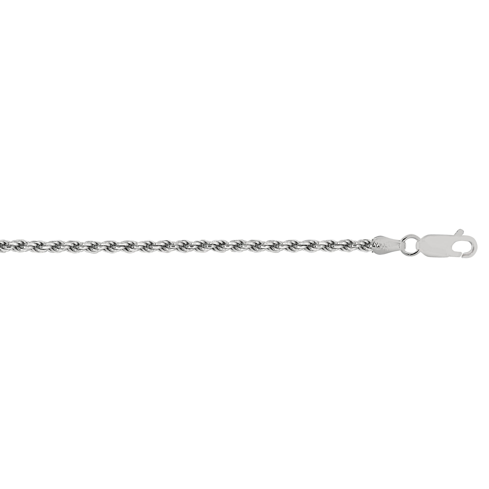 Royal Chain Silver 1.25mm Rope Chain AGRROY025