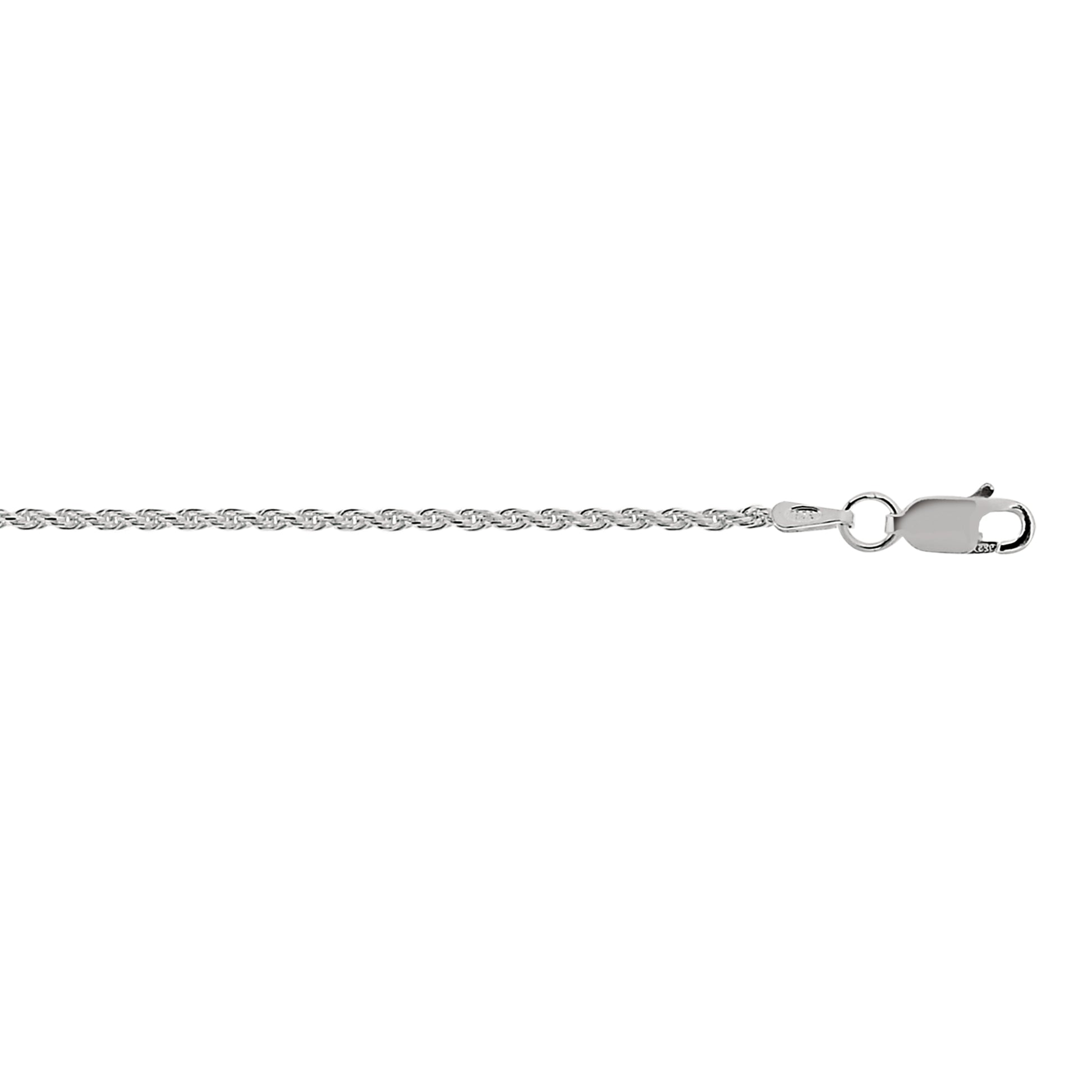Royal Chain Silver 1.4mm Rope Chain AGRROY030