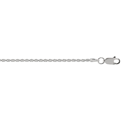 Royal Chain Silver 1.4mm Rope Chain AGRROY030