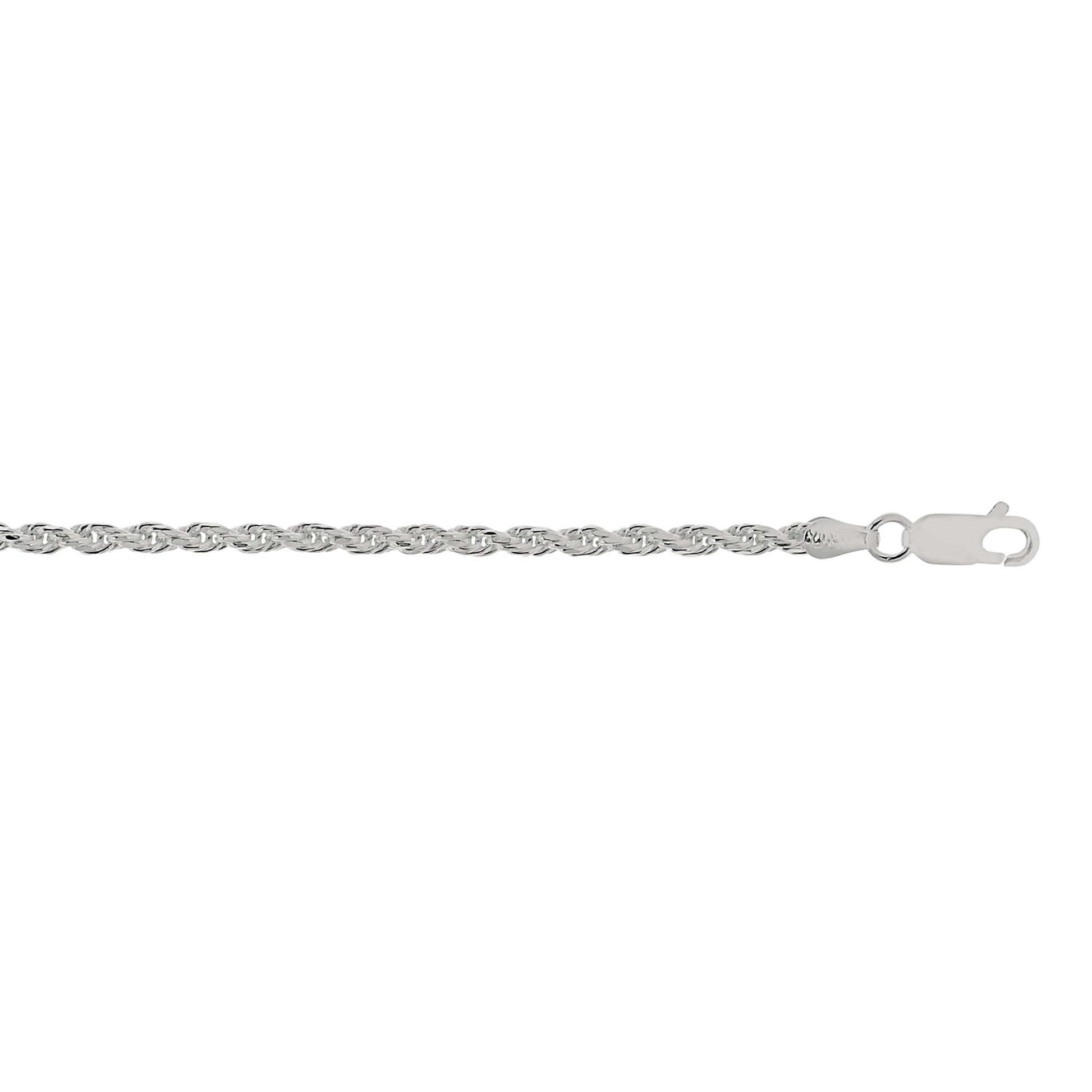 Royal Chain Silver 2.9mm Rope Chain AGRROY060
