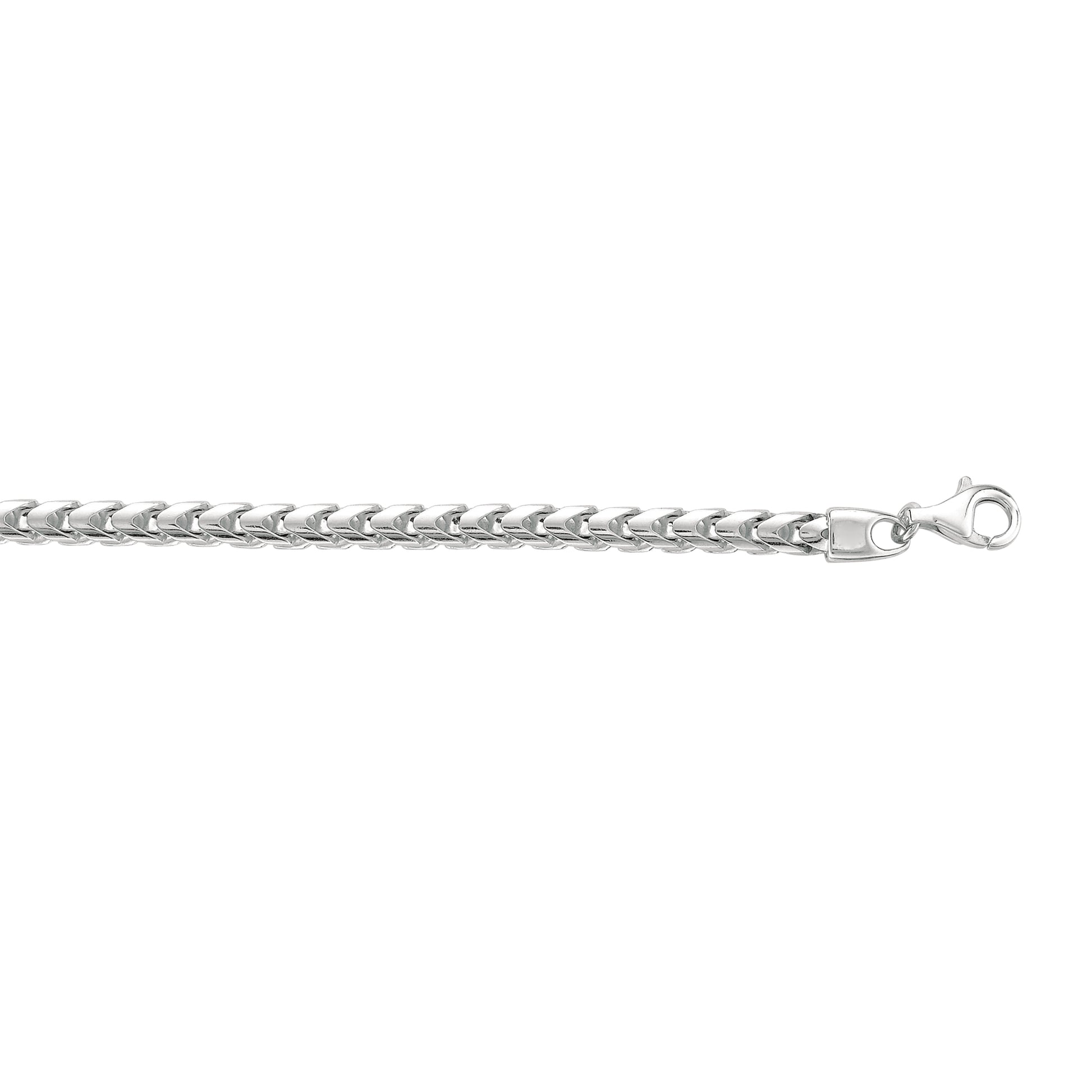 Royal Chain Silver 4.80mm Round Franco Chain  AGW346