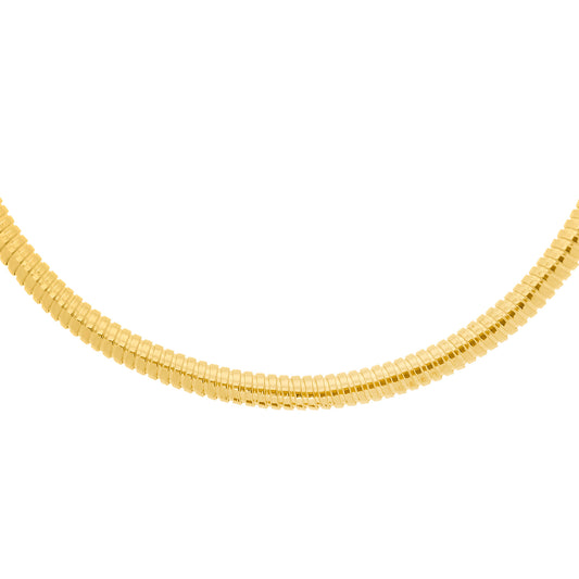 Royal Chain Silver Plated Tubogas Fancy Necklace AGYC17755
