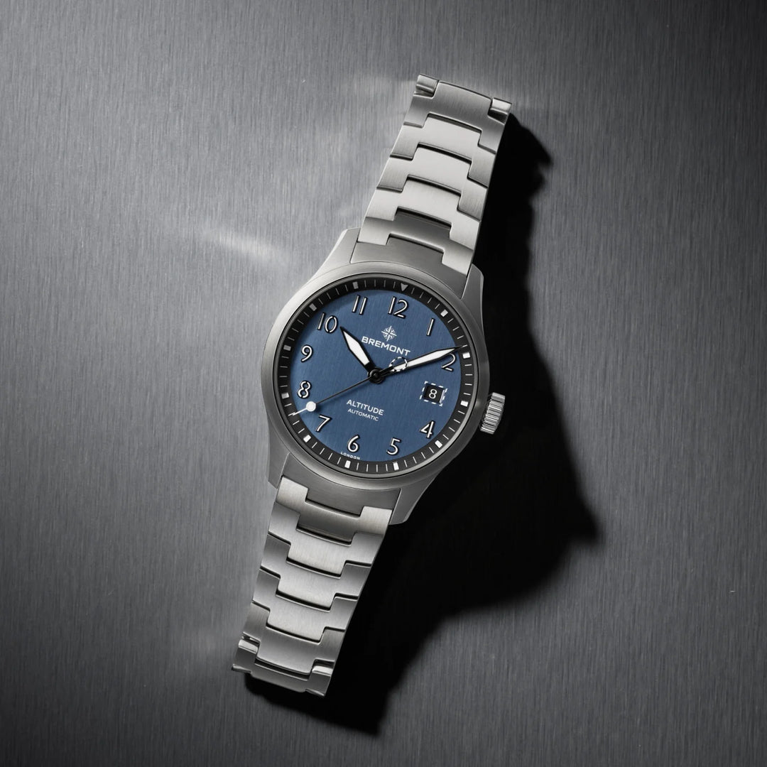 Bremont Altitude 39mm Blue Dial Bracelet ALT39-DT-SS-BL-B