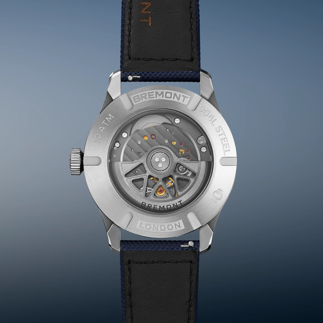 Bremont Altitude 39mm Blue Dial Leather Strap ALT39-DT-SS-BL-L-S
