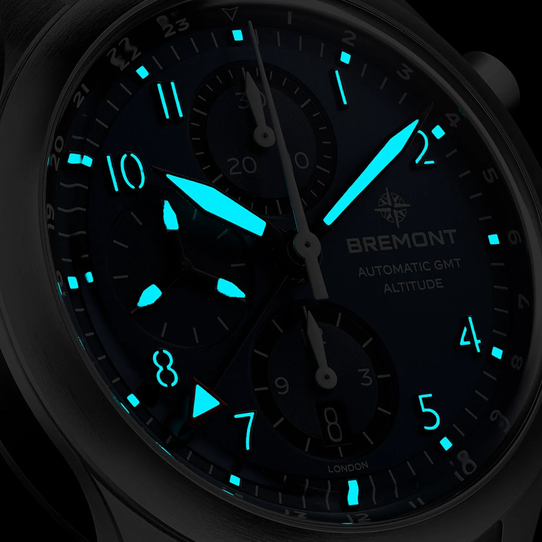 Bremont Altitude 42mm Chronograph GMT Blue Dial Nato Strap ALT42-CHR-G-SS-BL-N-S