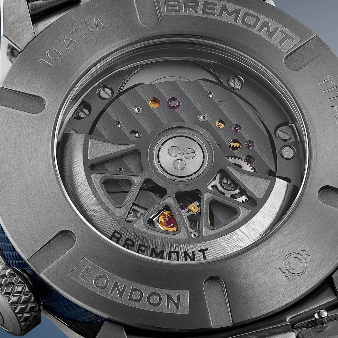 Bremont Altitude MB Meteor Blue Dial Blue Barrel Bracelet ALT42-MT-TI-BLBL-B