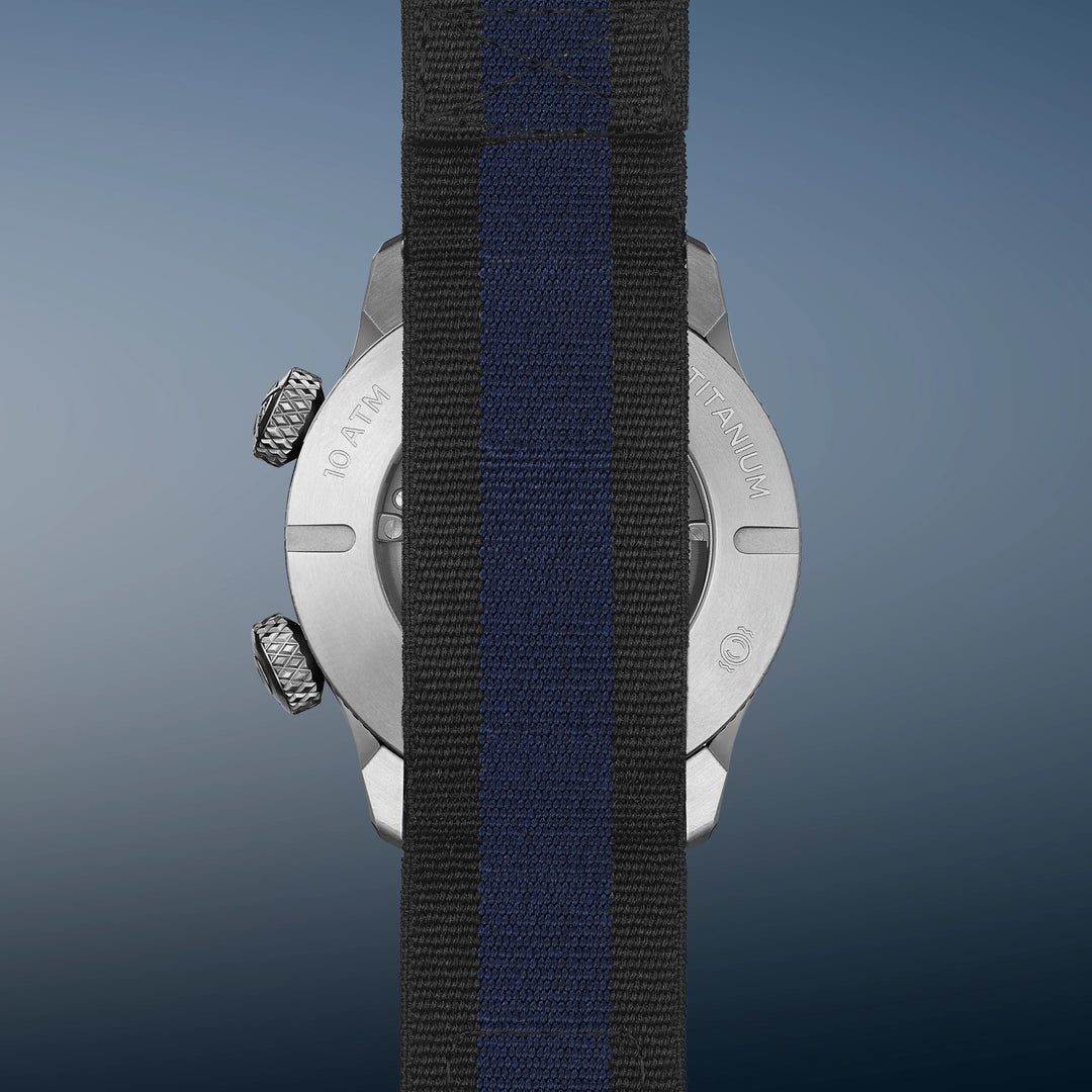 Bremont Altitude MB Meteor Blue Dial Blue Barrel Nato Strap ALT42-MT-TI-BLBL-N-S