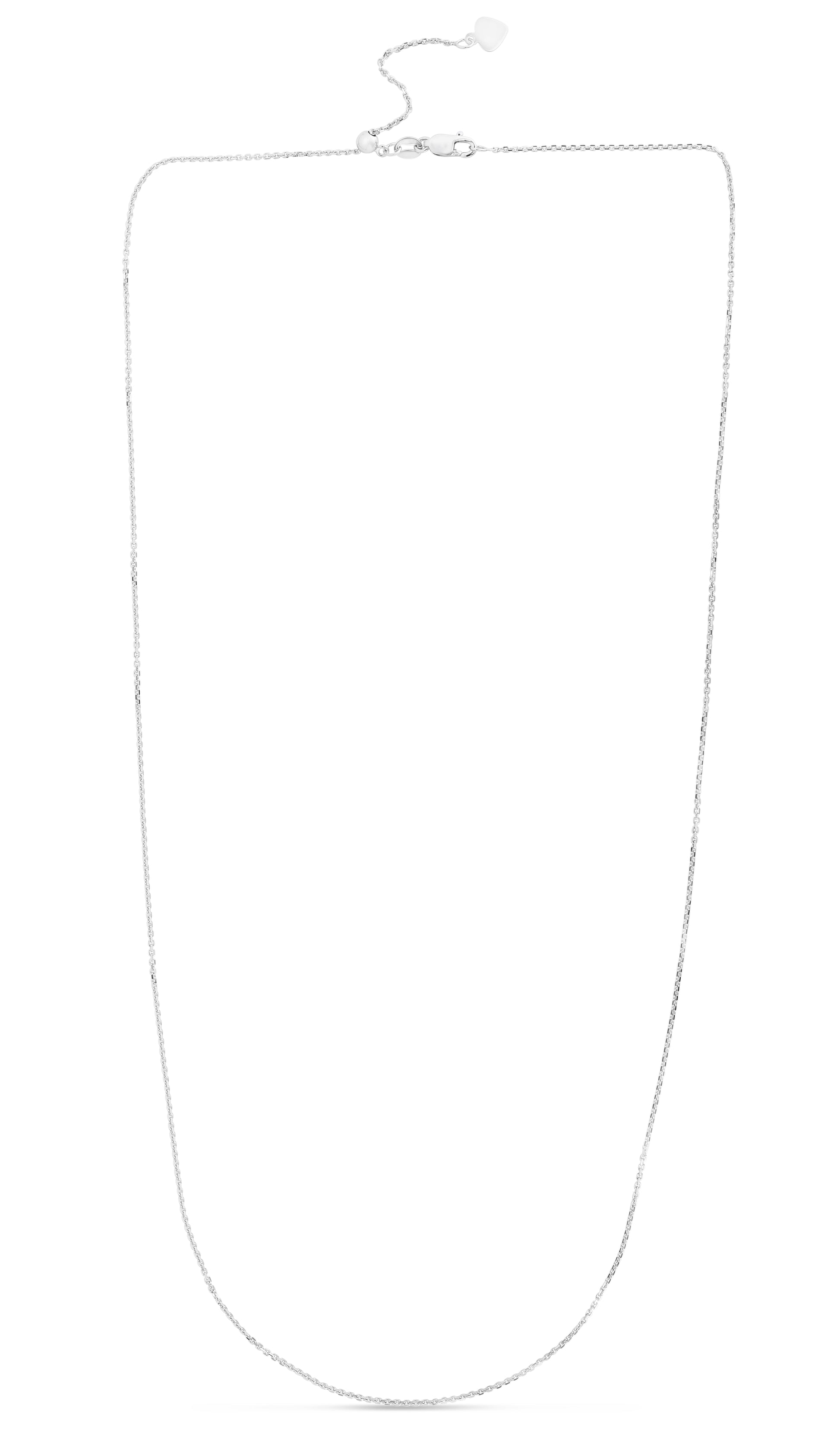 Royal Chain 14K Gold 1.1mm Adjustable Cable Chain AWCAB1