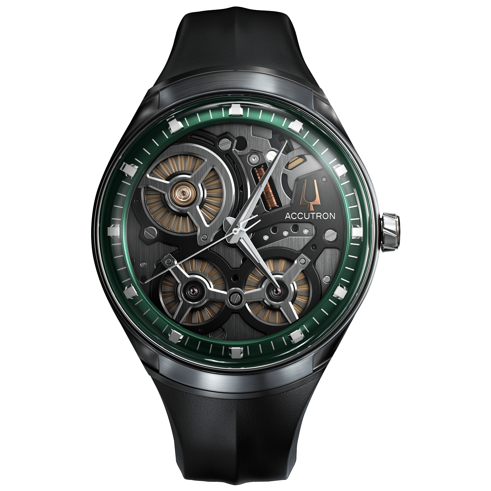 Accutron Stainless Steel Legacy Unisex Watch 2ES8A001