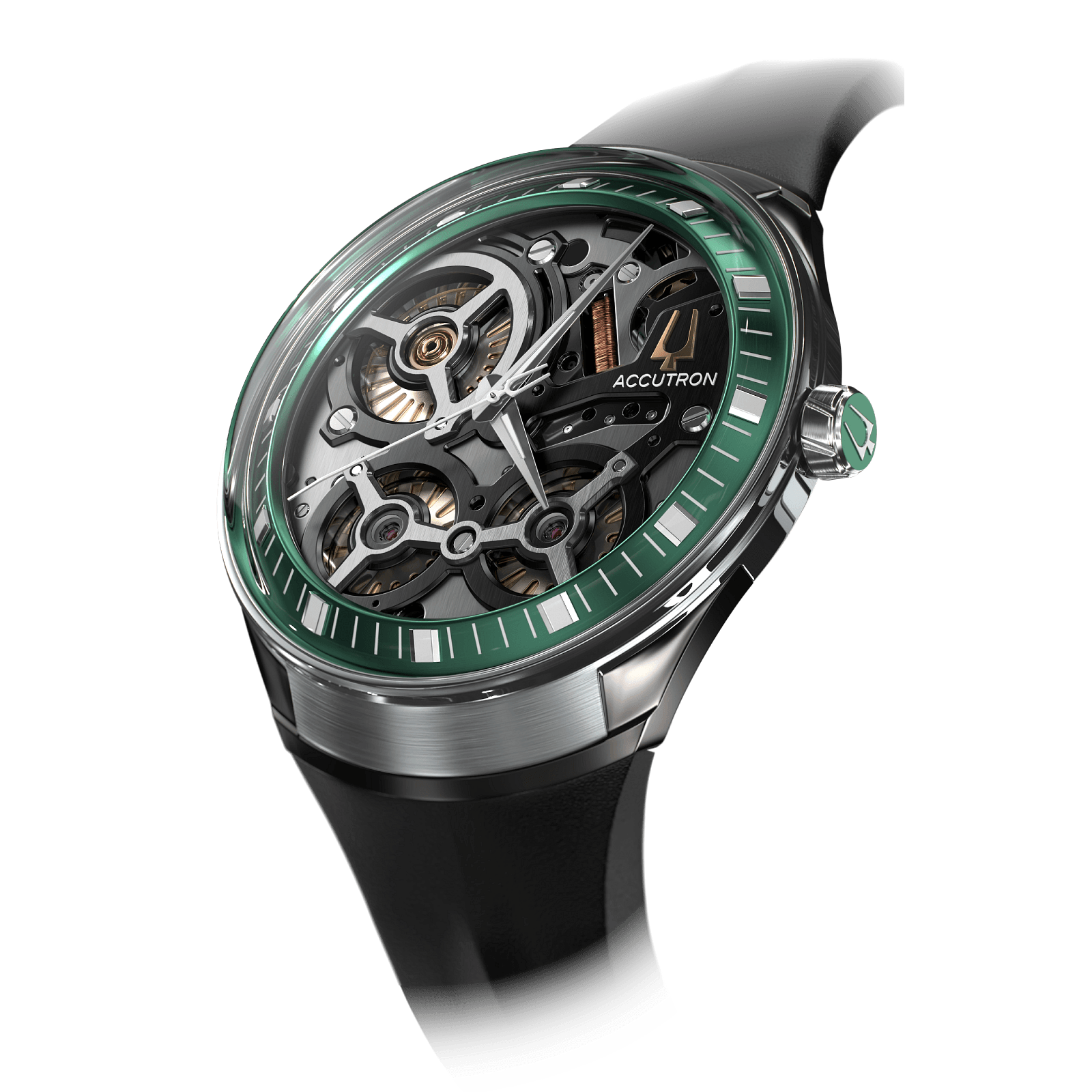 Accutron Stainless Steel Legacy Unisex Watch 2ES8A001