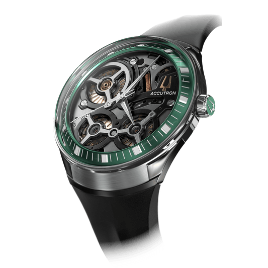 Accutron Stainless Steel Legacy Unisex Watch 2ES8A001