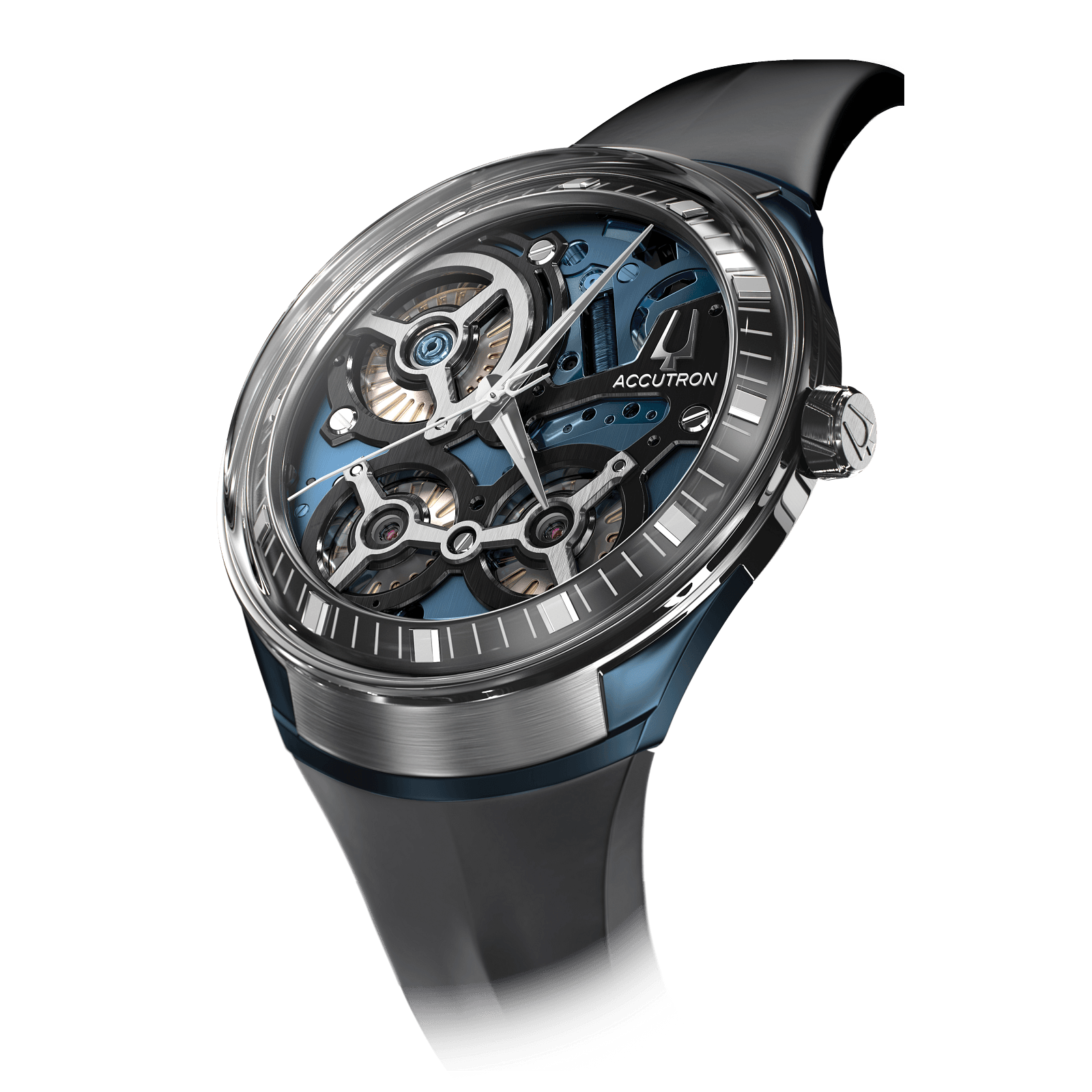 Accutron Stainless Steel Legacy Unisex Watch 2ES8A004