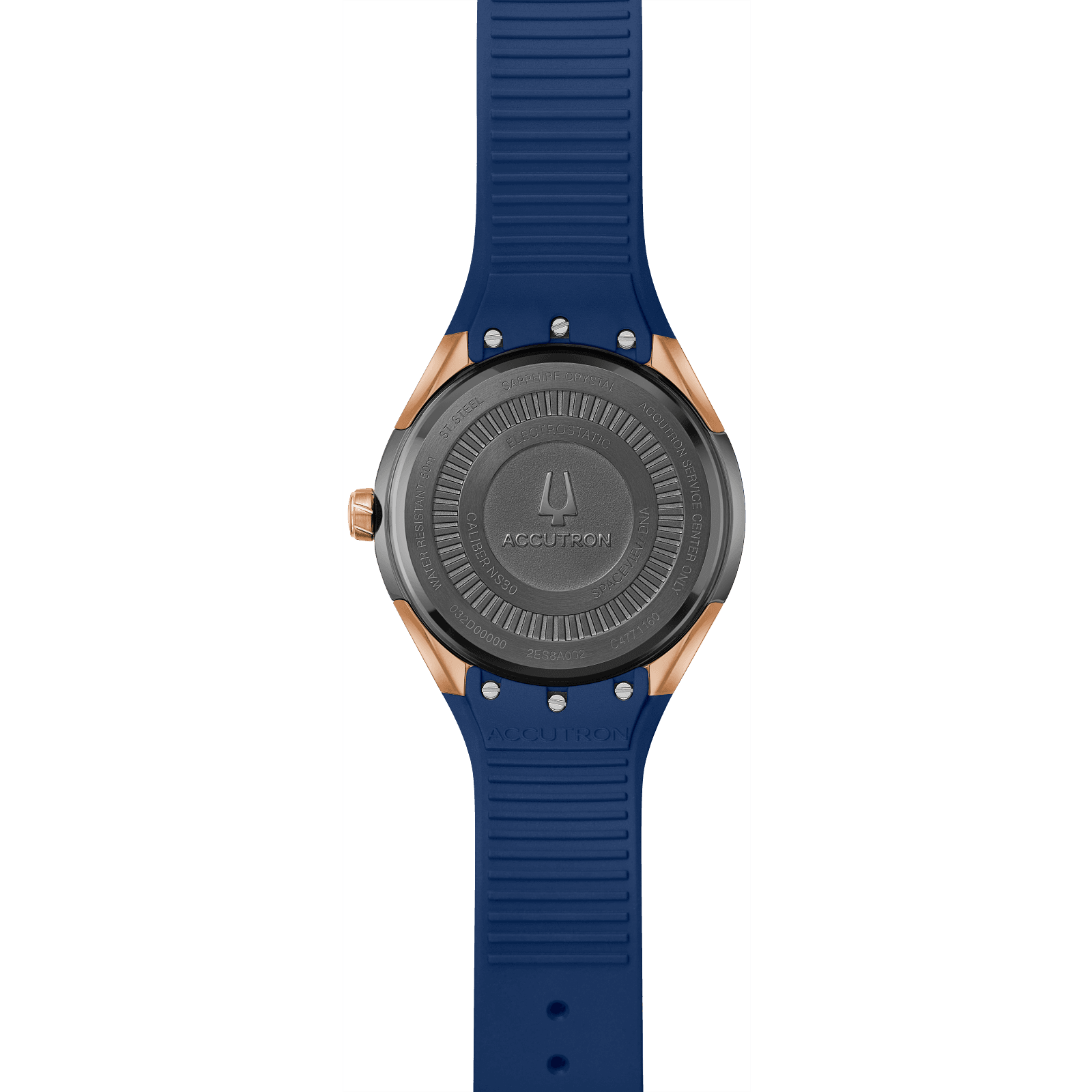 Accutron Stainless Steel Electrostatic Mens Watch 2ES8A002A