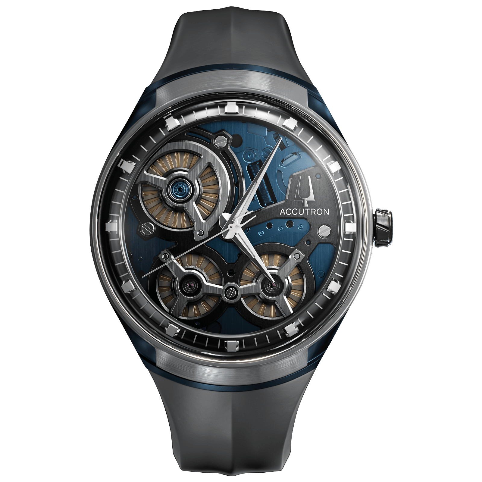 Accutron Stainless Steel Legacy Unisex Watch 2ES8A004