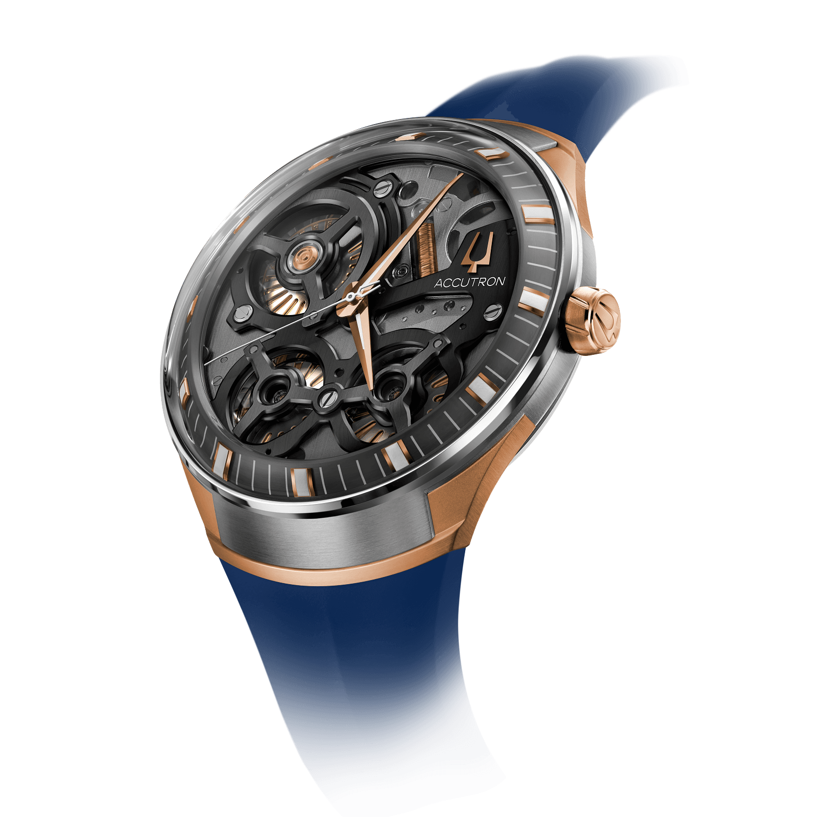 Accutron Stainless Steel Electrostatic Mens Watch 2ES8A002A