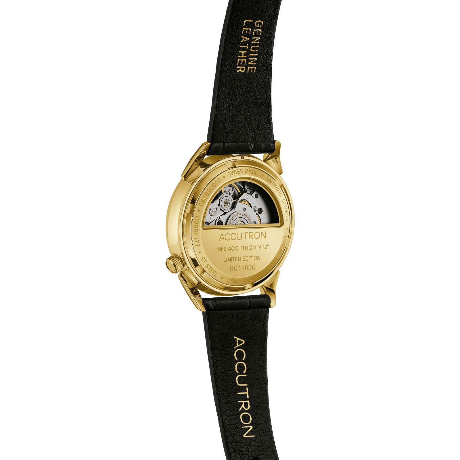 Accutron Stainless Steel Electrostatic Mens Watch 2SW7A004