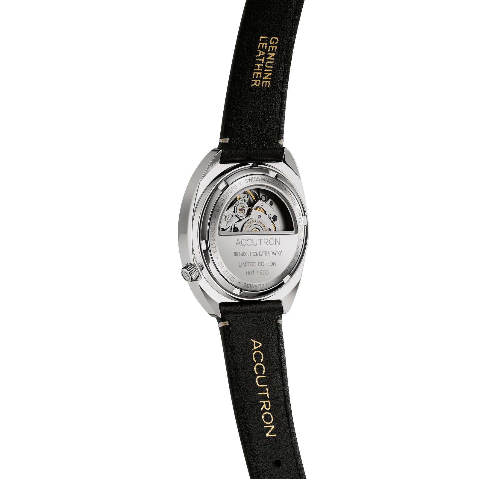 Accutron Stainless Steel Legacy Unisex Watch 2SW6C001