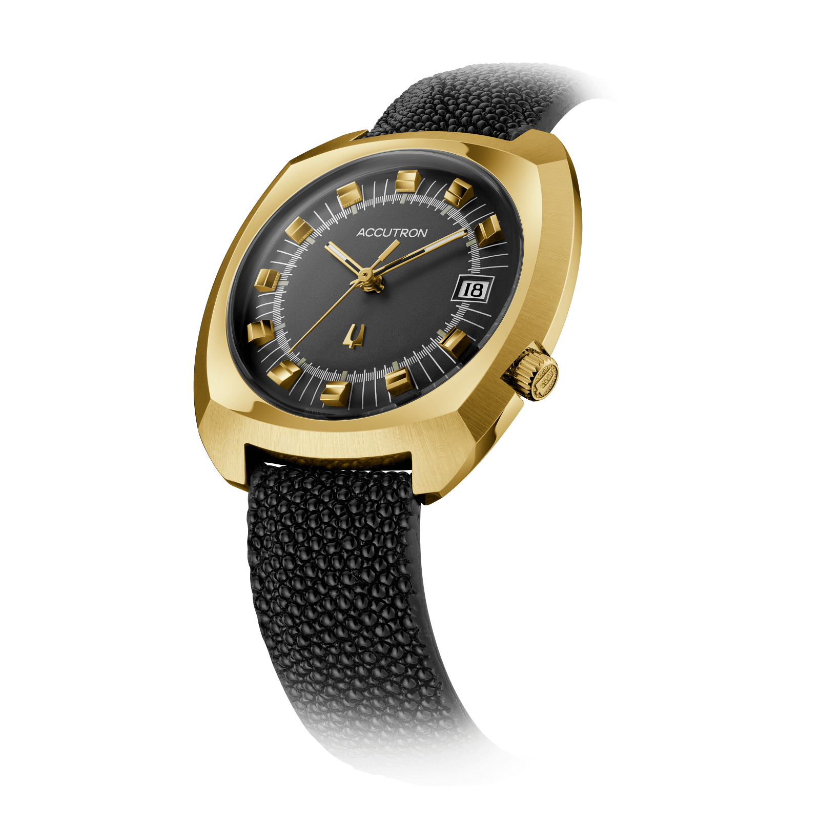 Accutron Stainless Steel Electrostatic Mens Watch 2SW7B001LK