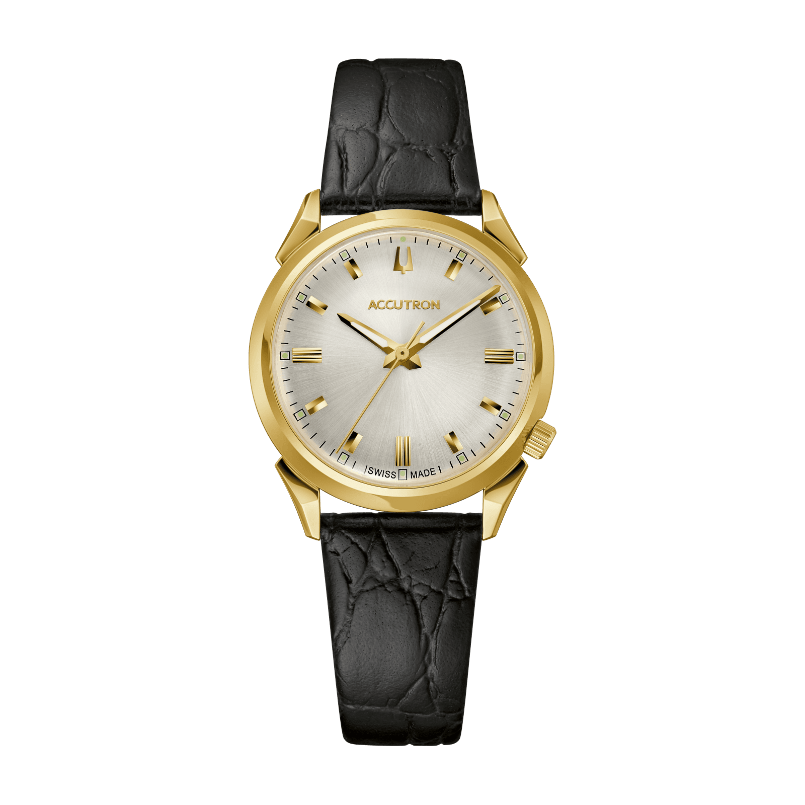 Accutron Stainless Steel Electrostatic Mens Watch 2SW7A004