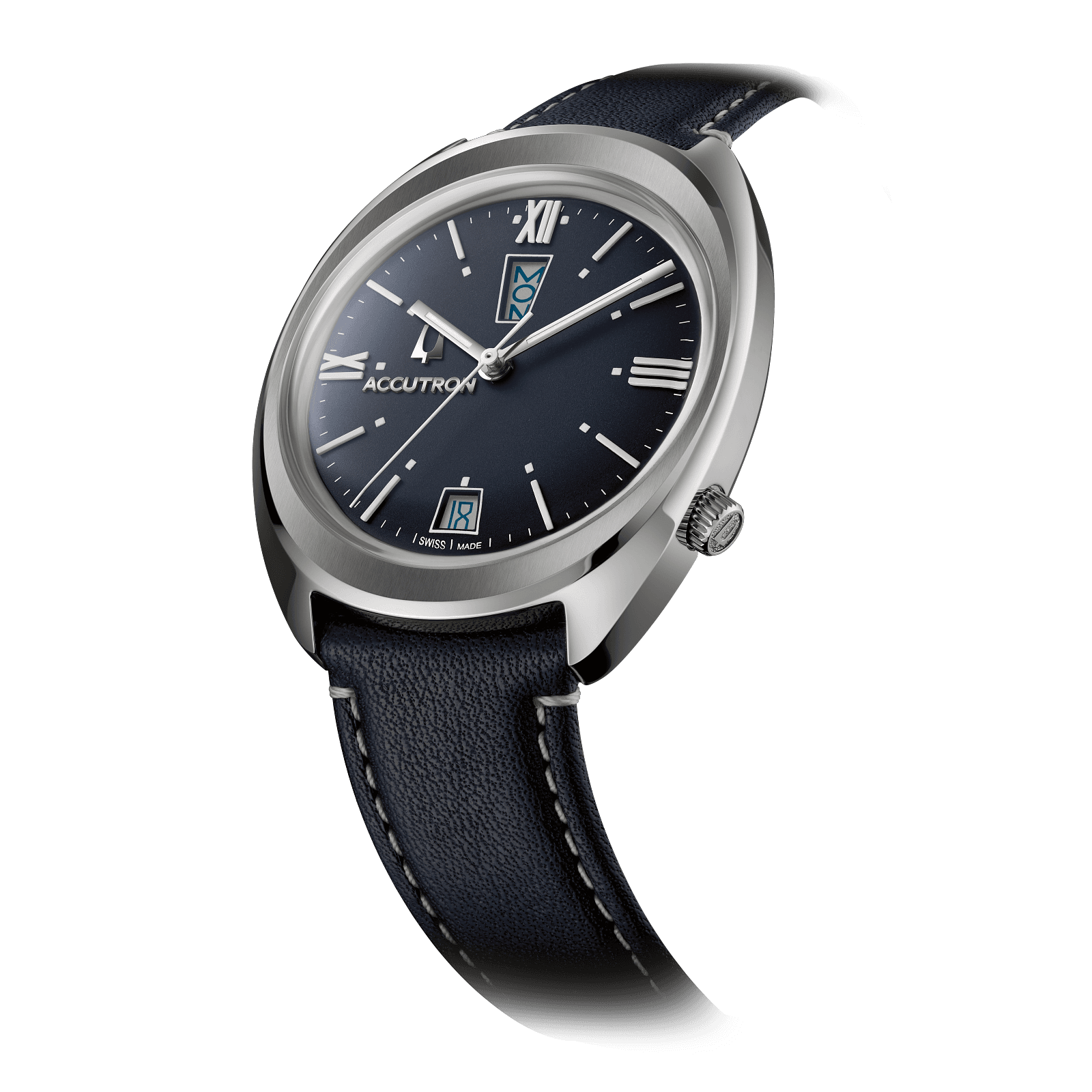 Accutron Stainless Steel Legacy Unisex Watch 2SW6C001