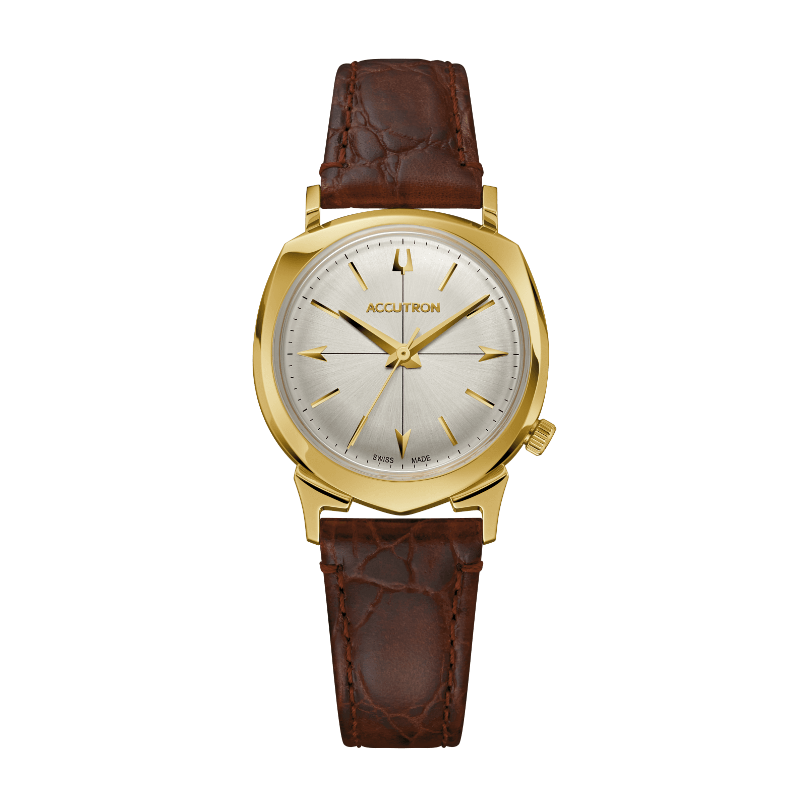 Accutron Stainless Steel Electrostatic Mens Watch 2SW7A003