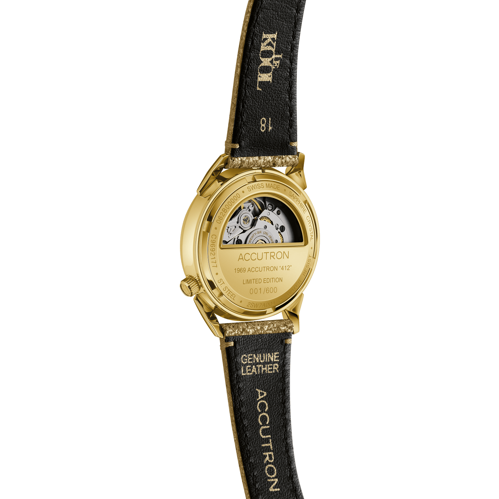 Accutron Stainless Steel Electrostatic Mens Watch 2SW7A004LK