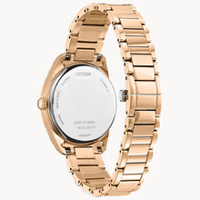 Load image into Gallery viewer, Citizen Arezzo White Dial Rose Gold-Tone Stainless Steel
