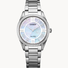 Load image into Gallery viewer, Citizen Arezzo White Dial Diamond Silver-Tone Stainless Steel

