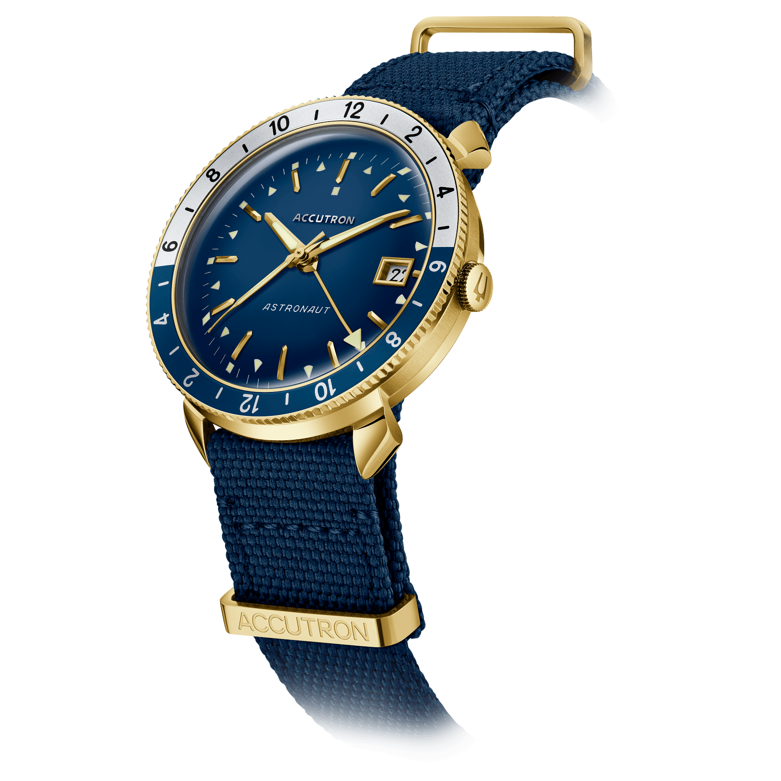 Accutron Stainless Steel Electrostatic Mens Watch 27B202