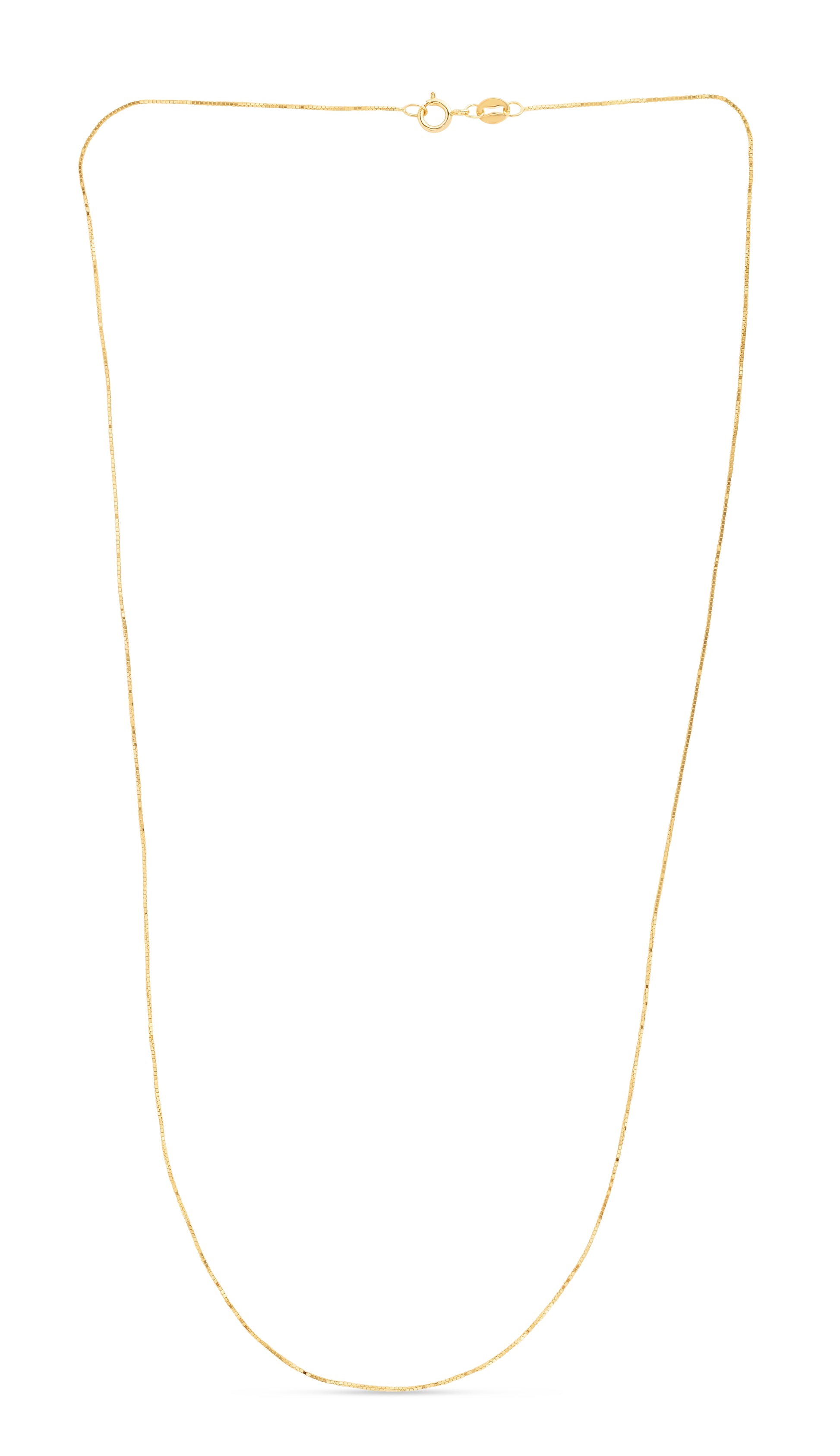 Royal Chain 14K Gold .60mm Classic Box Chain BOX040
