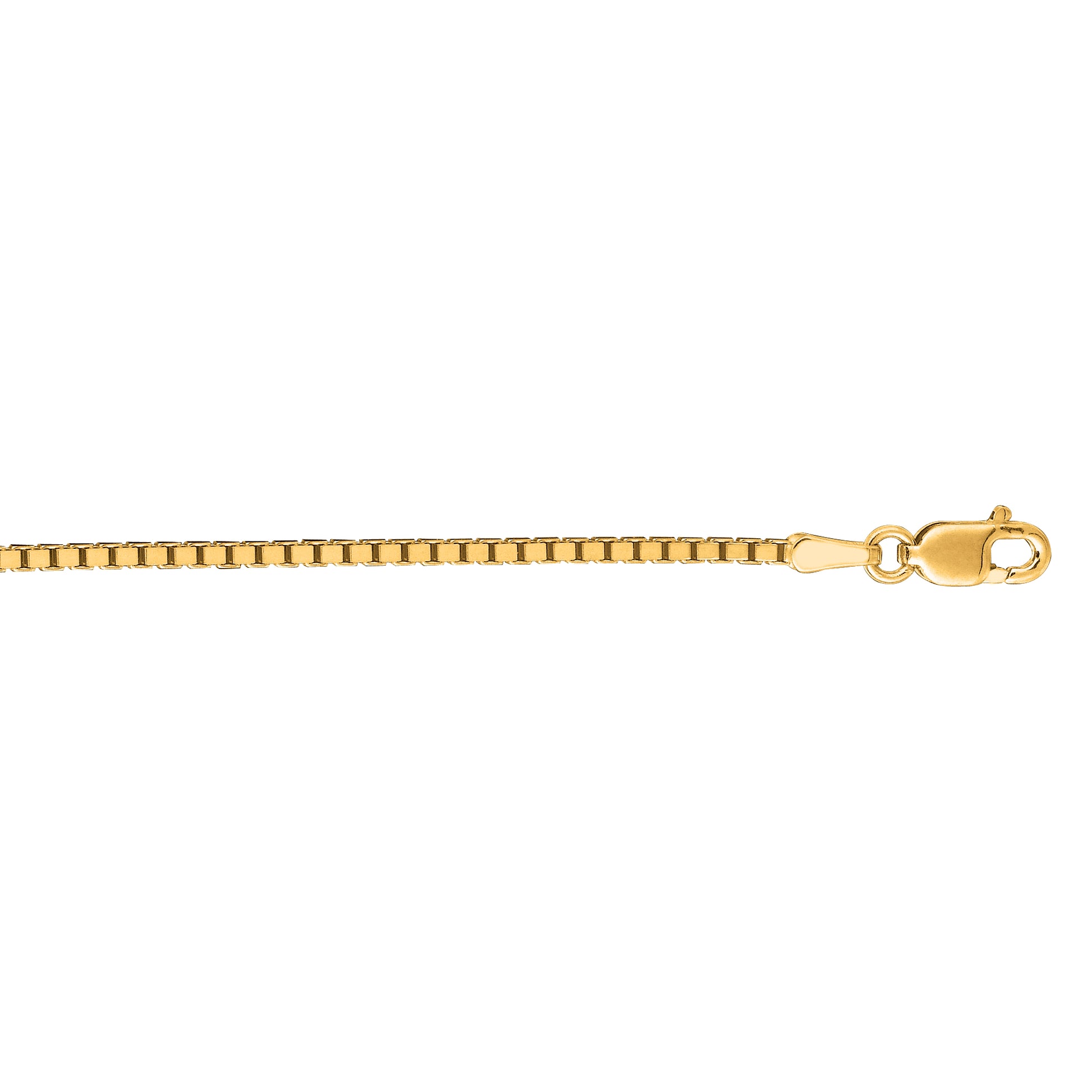 Royal Chain 14K Gold 1.4mm Classic Box Chain BOX073