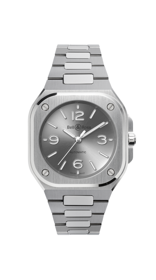 Bell & Ross BR-05 36 mm Grey Steel 36 mm BR03A-LM-SKCE/SRB