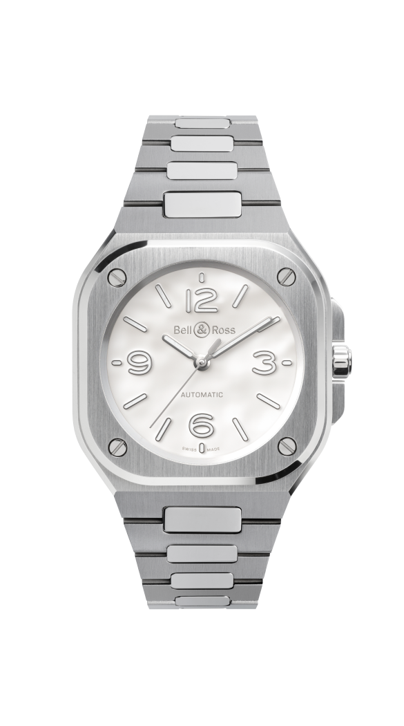 Bell & Ross BR-05 36 mm Mother Of Pearl Steel BR05A-S-BU-ST/SST