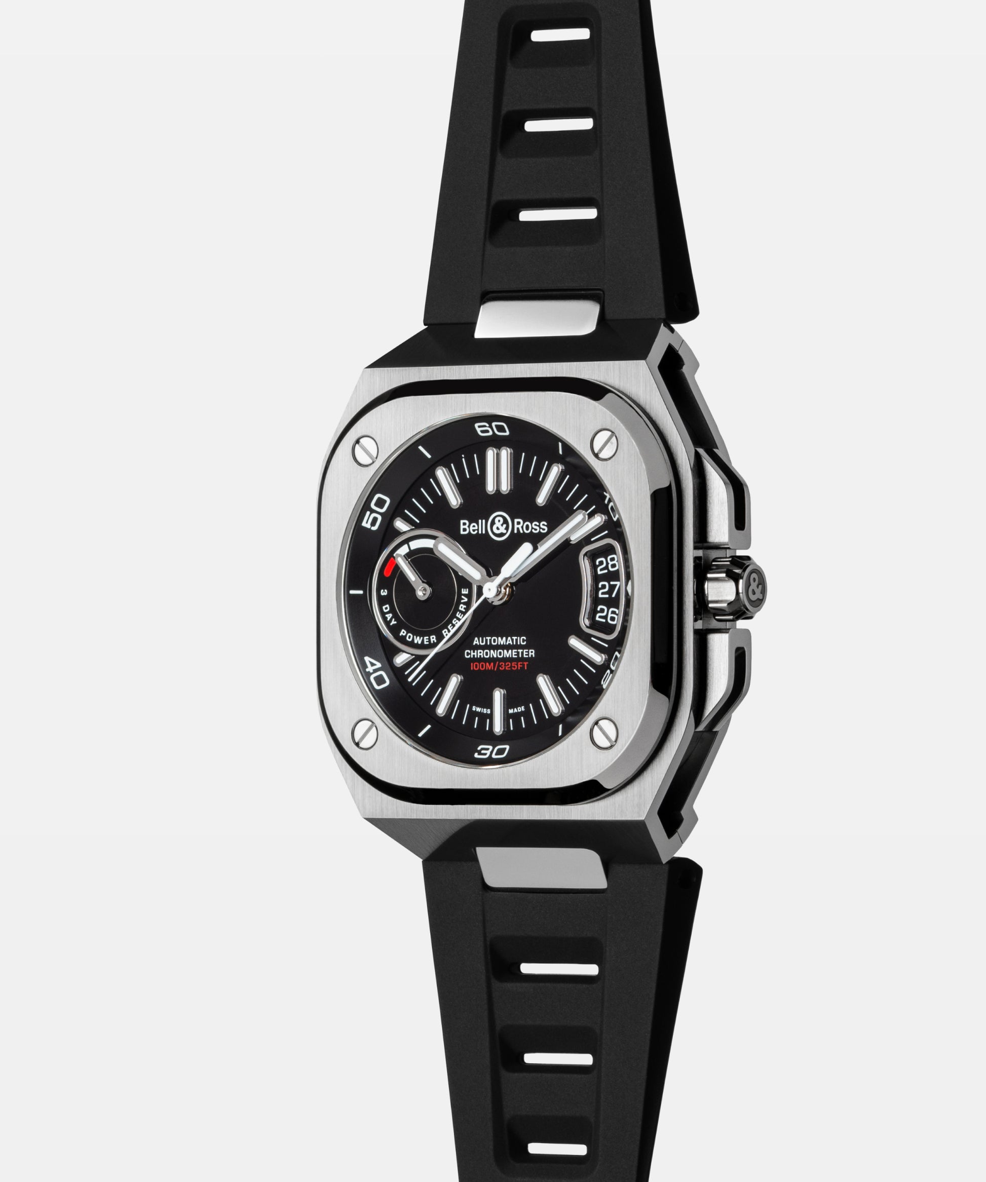 Bell & Ross BR-X5 Black Steel 41 MM BRX5R-BL-ST/SST
