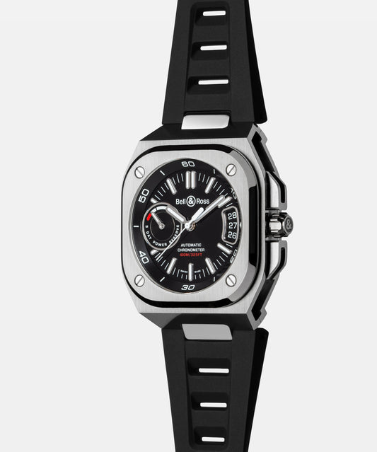 Bell & Ross BR-X5 Black Steel 41 MM BRX5R-BL-ST/SST