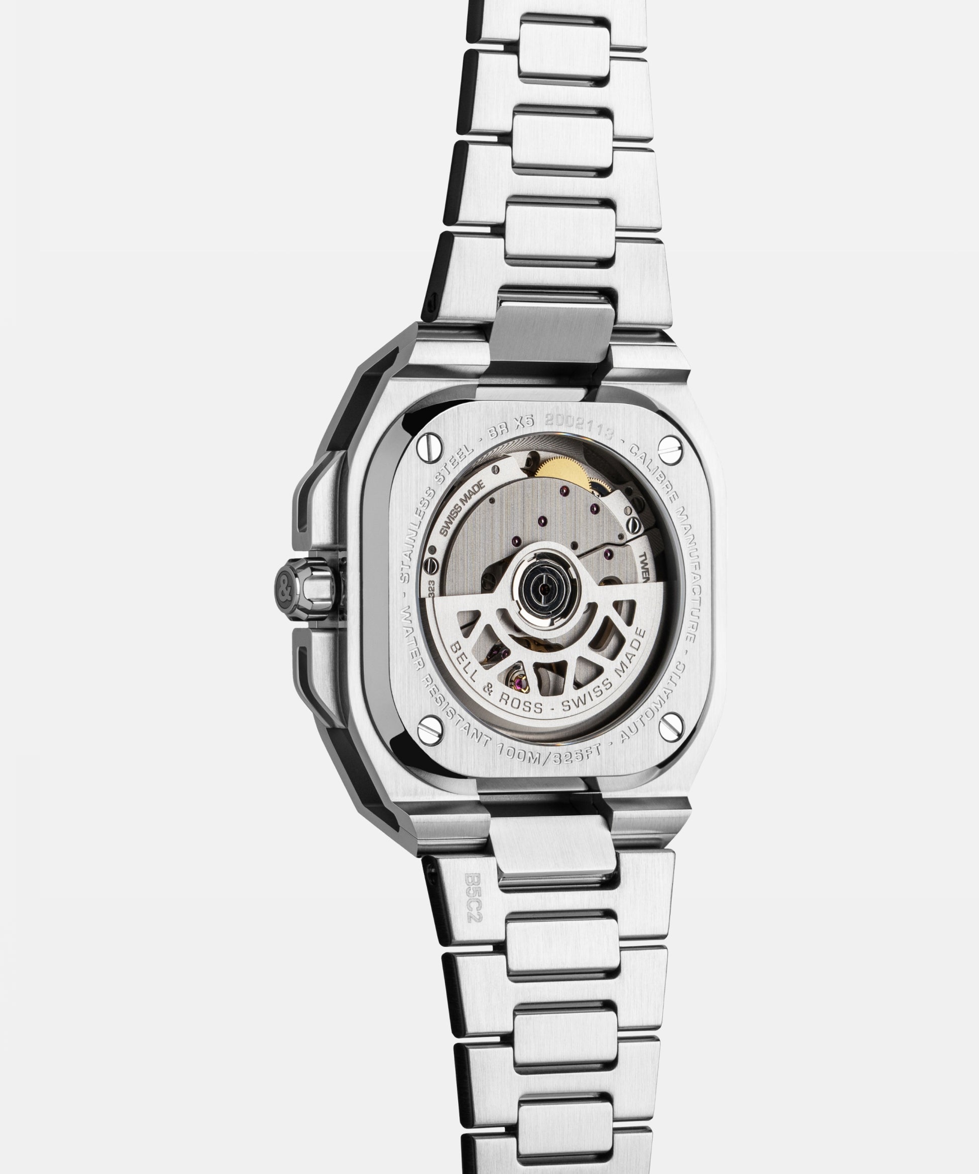 Bell & Ross BR-X5 Black Steel 41 MM BRX5R-IRS-ST/SRB