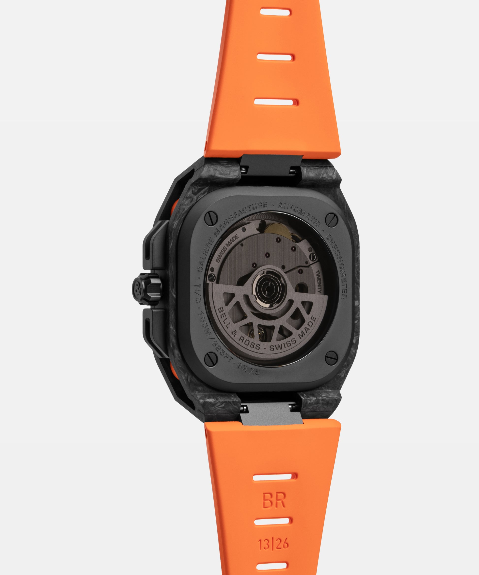 Bell & Ross BR-X5 Carbon Orange BR0394-BTR-CE/SCA