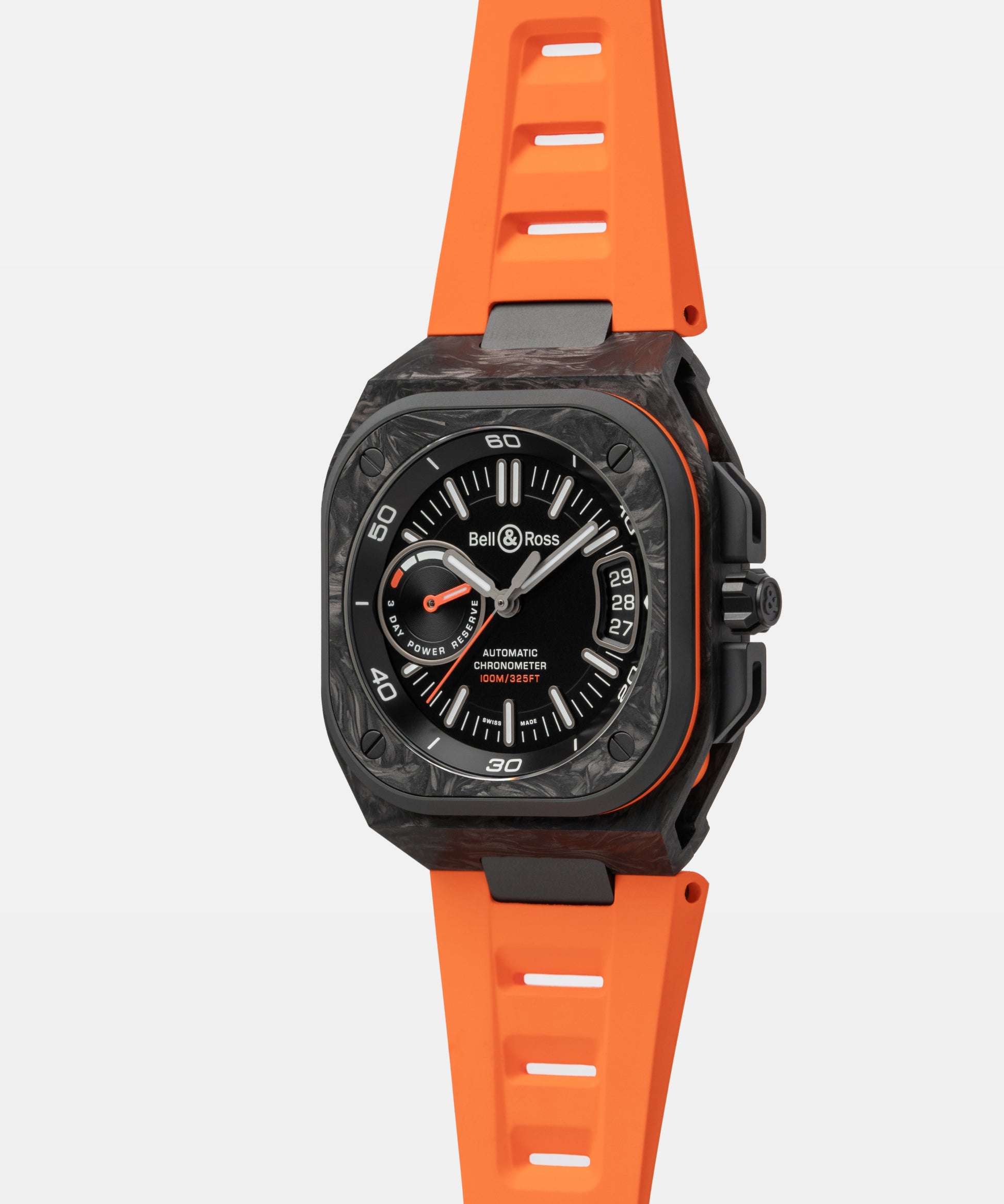 Bell & Ross BR-X5 Carbon Orange BR0394-BTR-CE/SCA