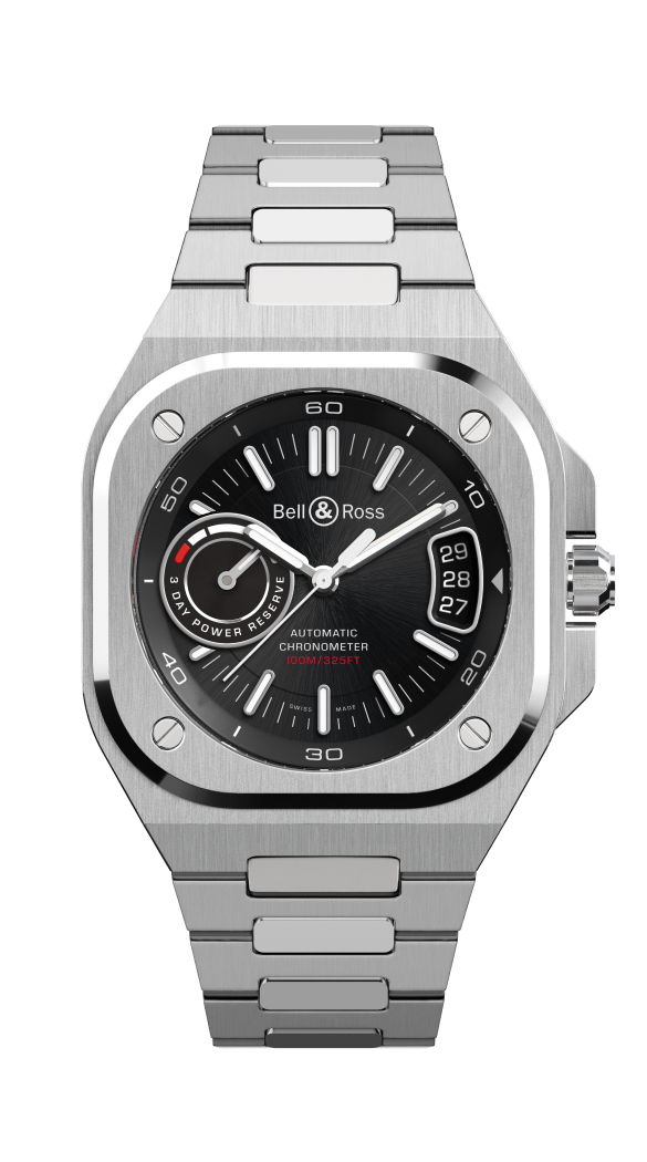 Bell & Ross BR-X5 Black Steel 41 MM BRX5R-IRS-ST/SRB