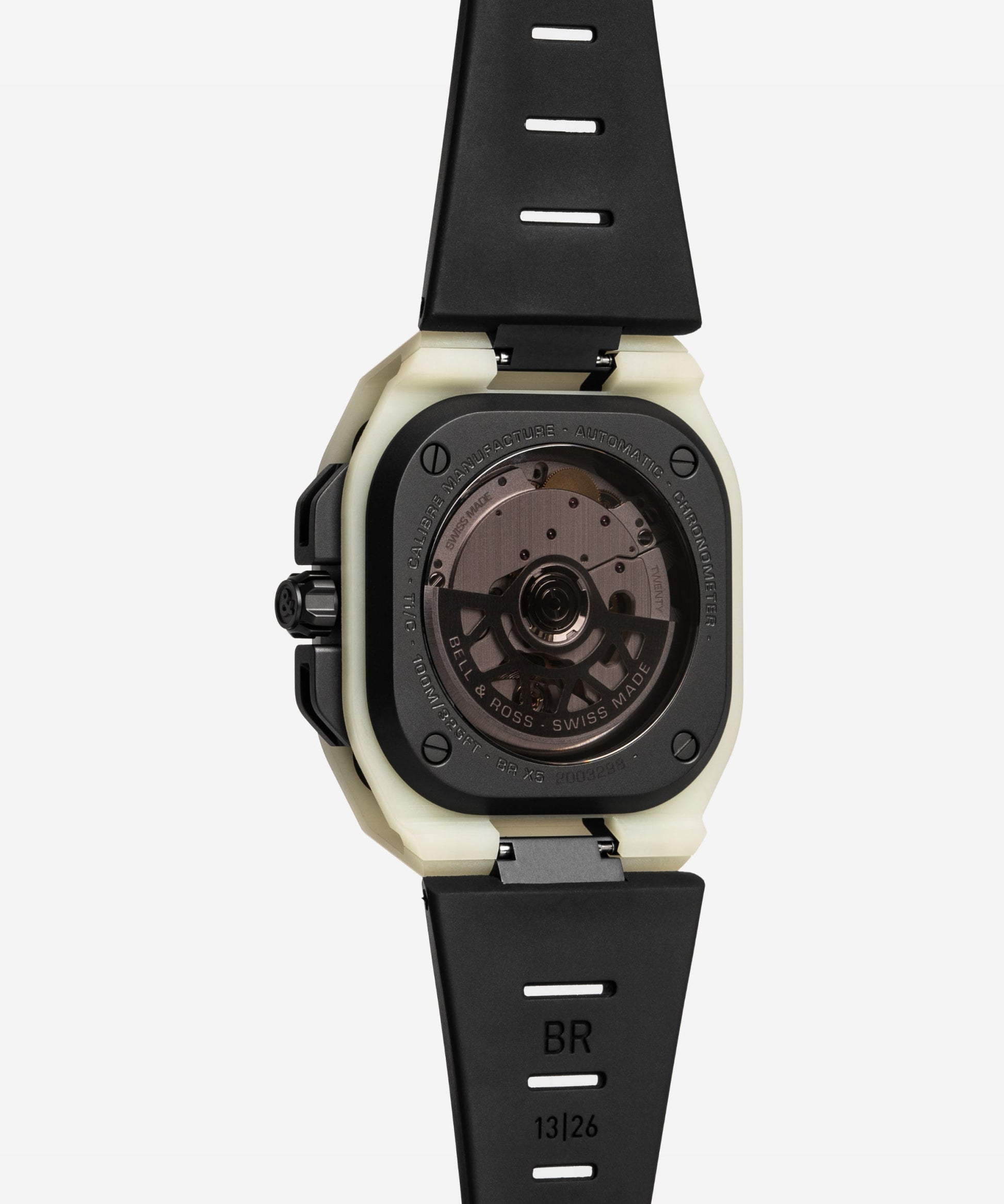 Bell & Ross BR-X5 Green Lum 41 MM BRX5R-BLUM-TC/SRB